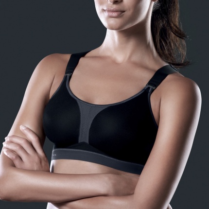 Anita Active 5537 Soutien-Gorge Sport DynamiX Star Noir Anthracite
