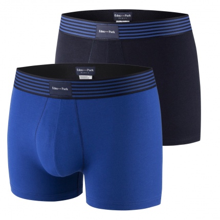 Eden Park Lot 2 Boxers E657F14 Mazarine et Marine