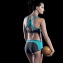 Anita Active 5537 Soutien-Gorge Sport DynamiX Star Peacock Anthracite