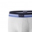 Eden Park Pack de 3 Boxers E701E48 Gris Marine et Piment