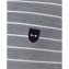 EDEN PARK Pyjama court  E524E98 Haut Gris Ray Unis Bas Uni Marine - Marine