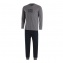 Eden Park Pyjama long E501F20 Gris Mlang